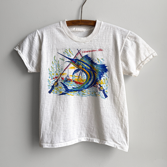 1960s Marlin Clearwater Florida Graphic Tee