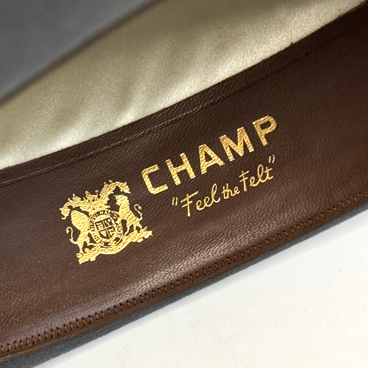 1950s Grey Felt Fedora Hat