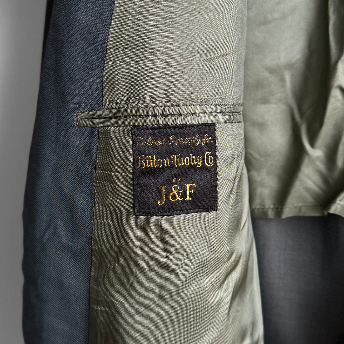 1960s Iridescent Green Blazer Jacket