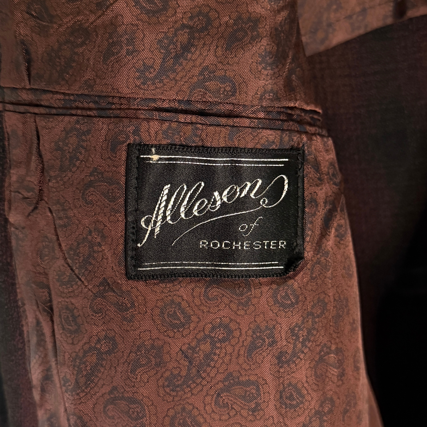 1960s Red & Black Plaid Blazer Jacket