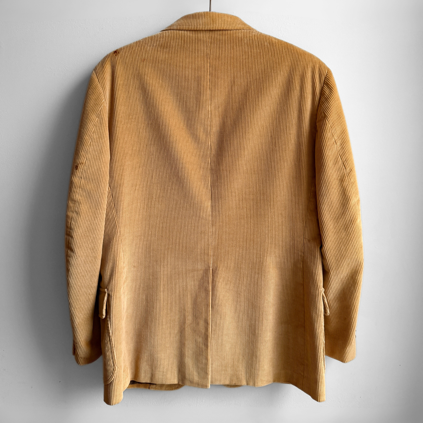 1970s Tan Corduroy Blazer Jacket