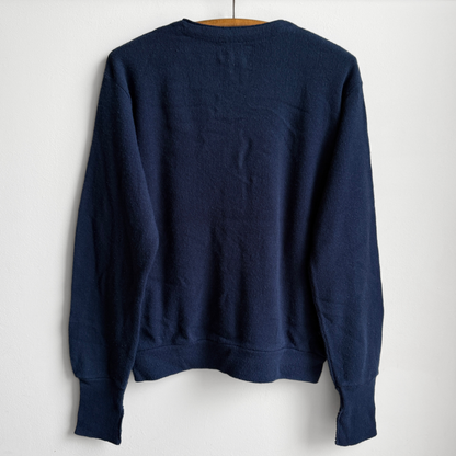 1980s Space Blue Acrylic Knit Cardigan