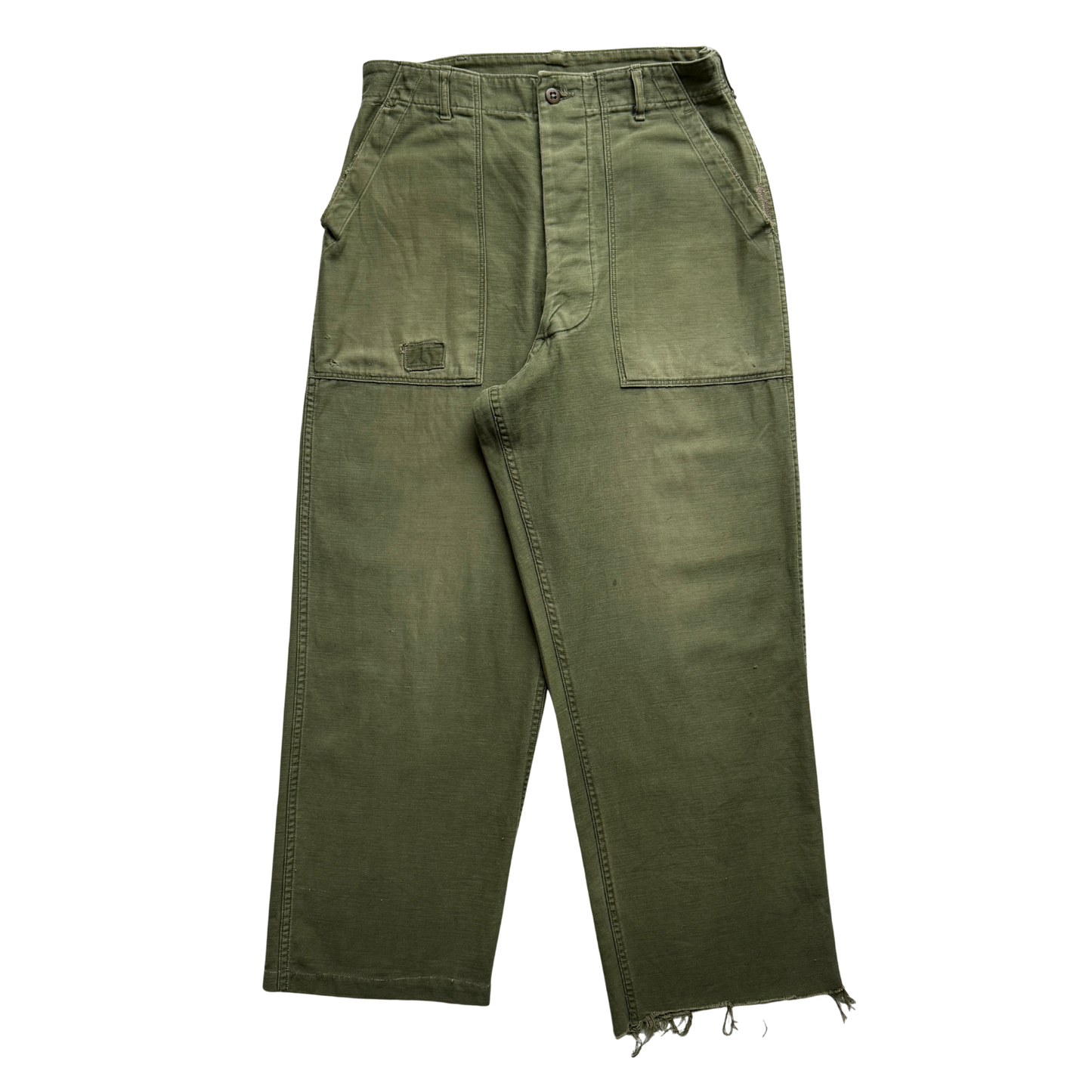 1950s U.S. Army OG 107 Type I Fatigue Pants (30)
