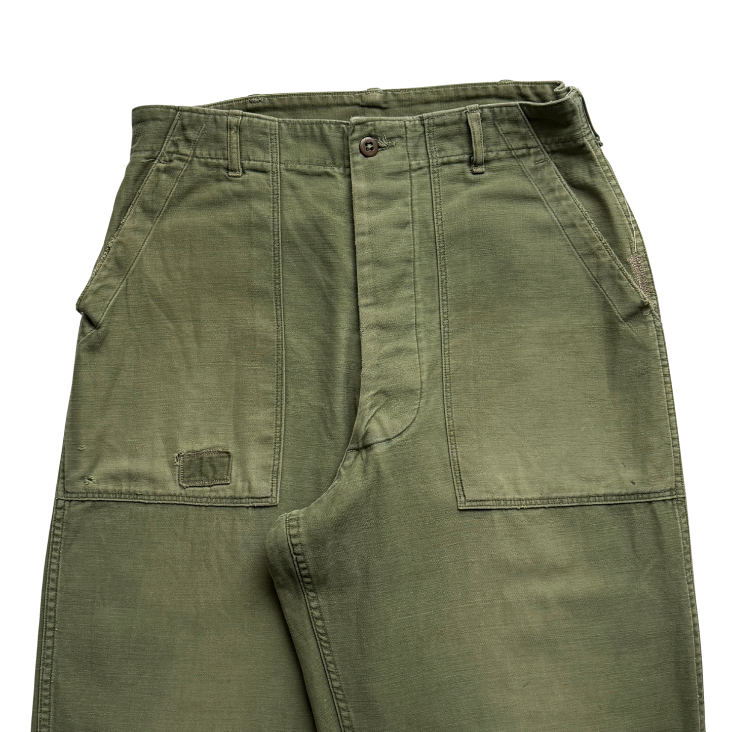 1950s U.S. Army OG 107 Type I Fatigue Pants (30)