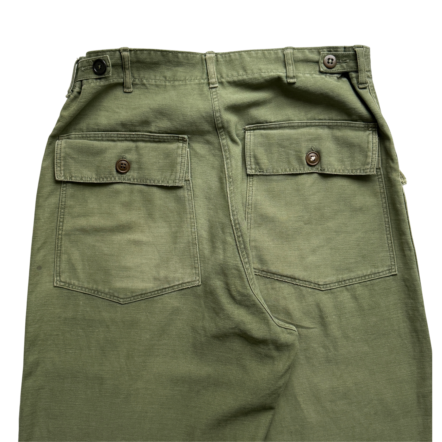 1950s U.S. Army OG 107 Type I Fatigue Pants (30)