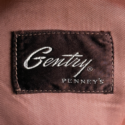 1950s Orange Gabardine Hollywood Leisure Jacket