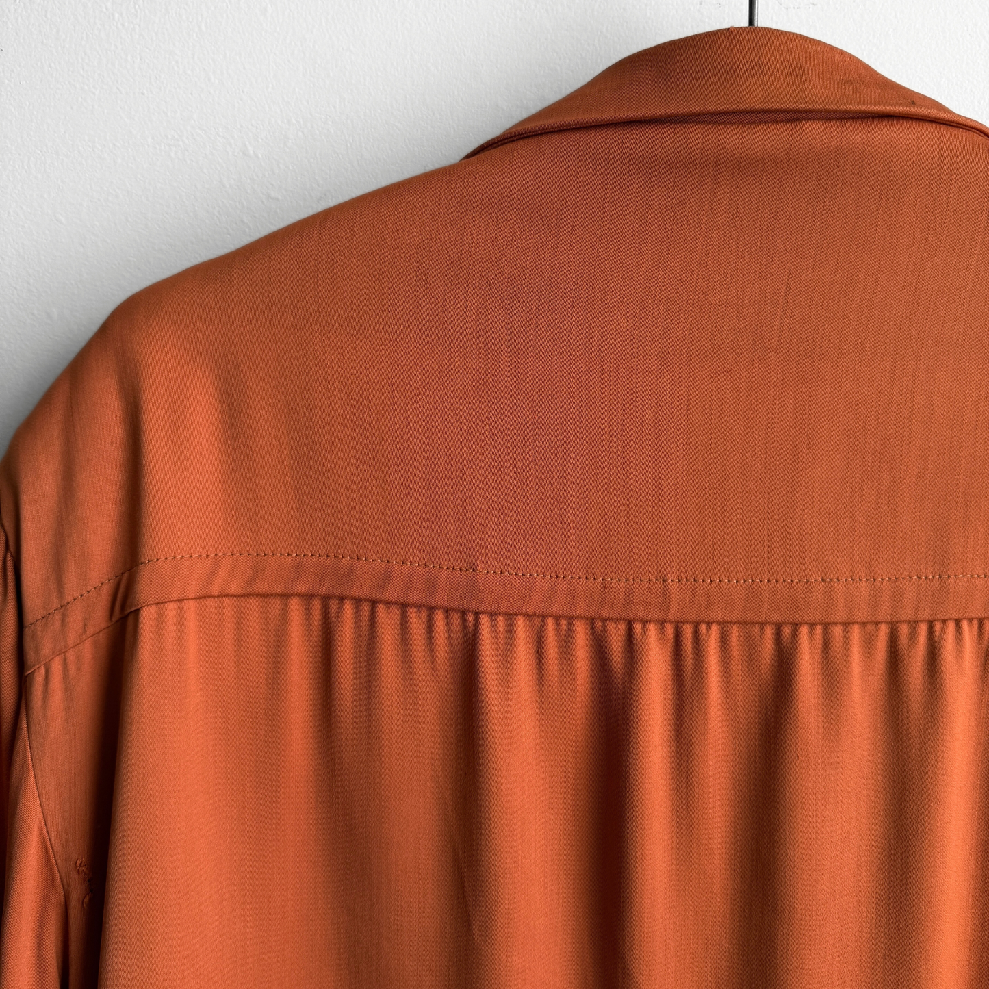 1950s Orange Gabardine Hollywood Leisure Jacket