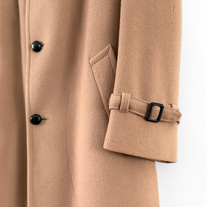 1960s Light Brown Wool Trench Coat