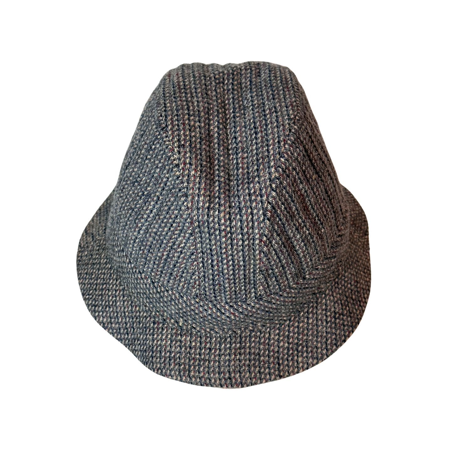 1970s Grey Tweed Bucket Hat
