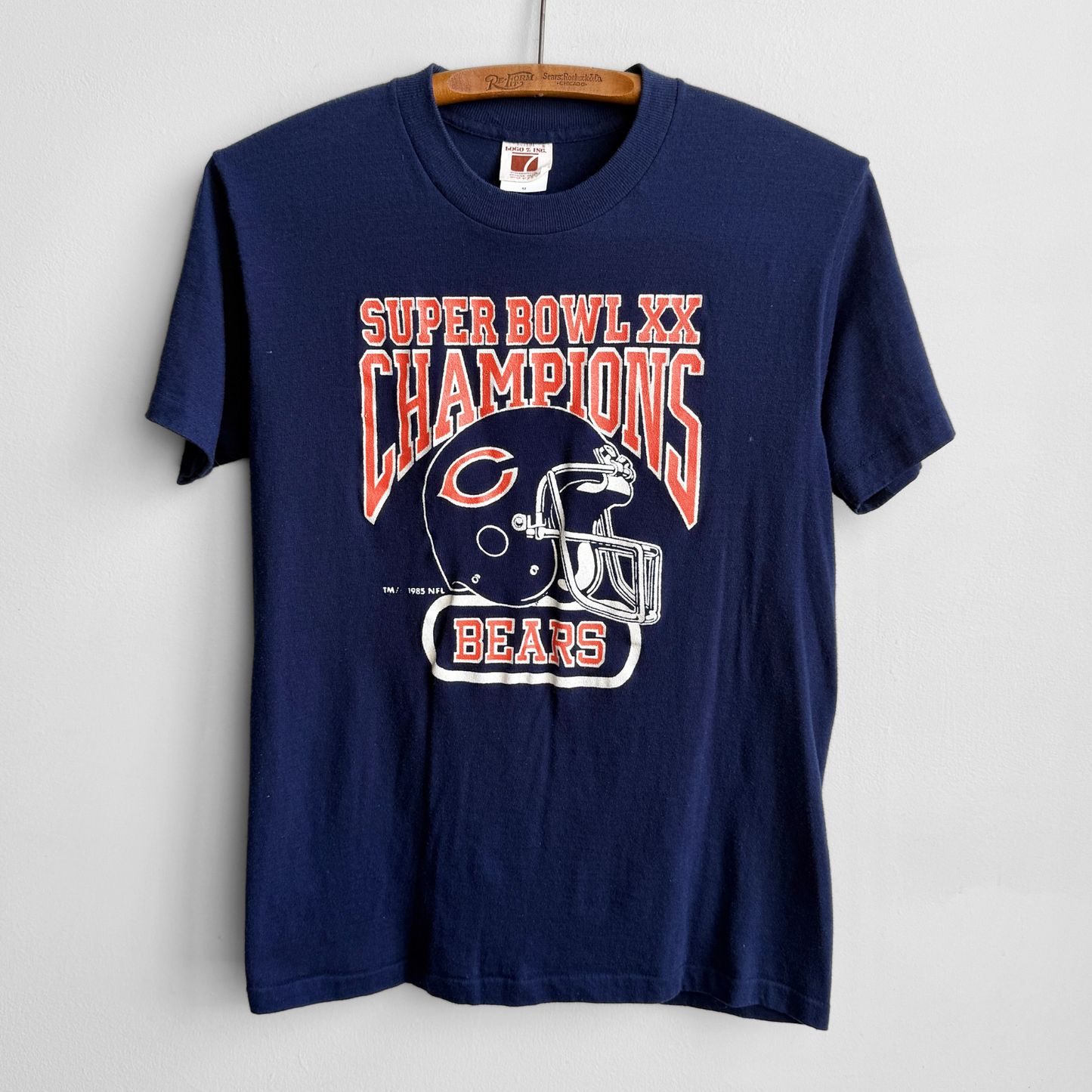 1985 Chicago Bears Football Super Bowl Tee