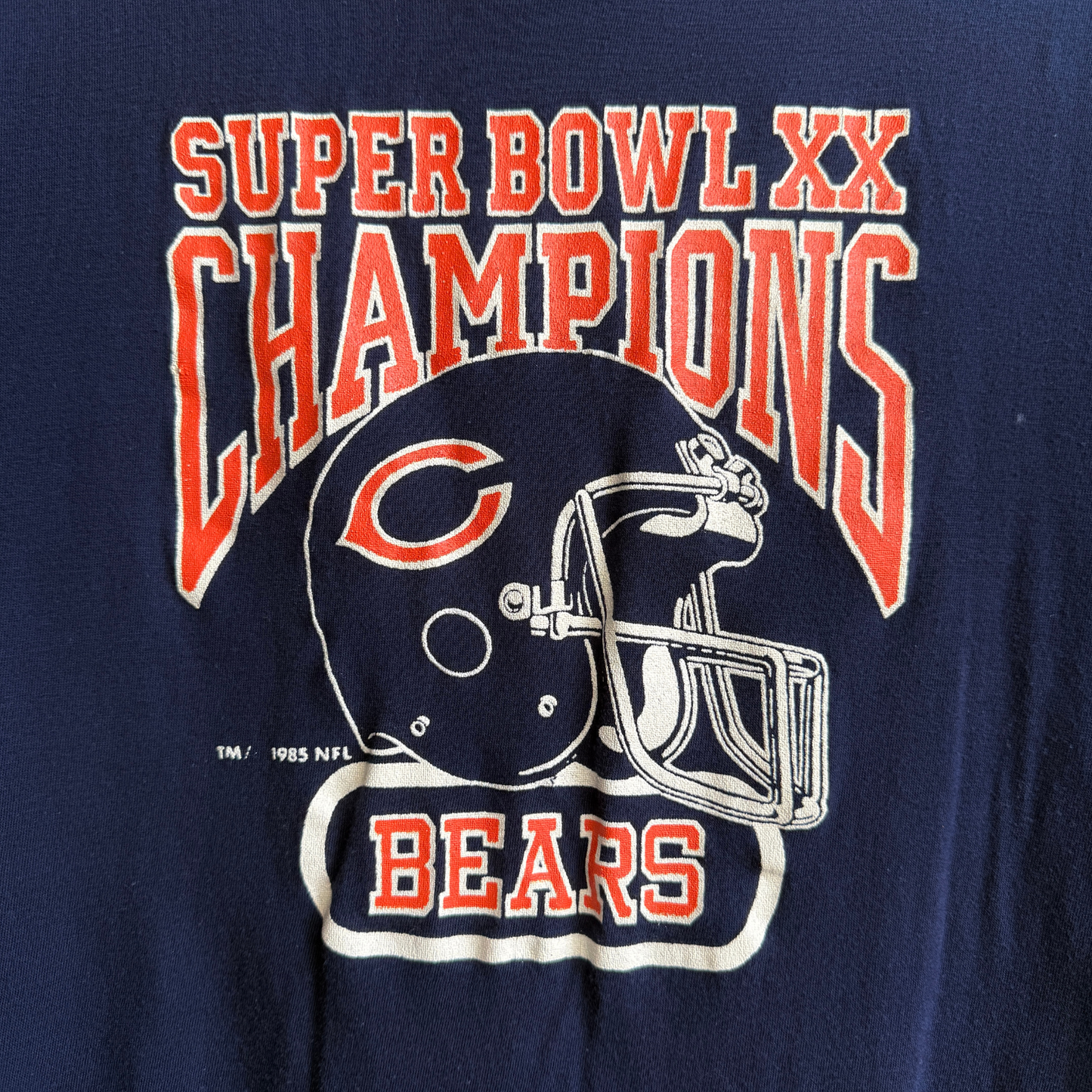 1985 Chicago Bears Football Super Bowl Tee