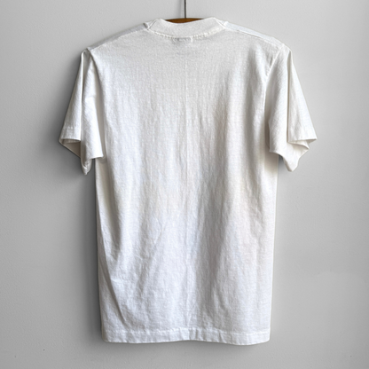 1990s Bart Simpson Cool Your Jets Man White Graphic Tee