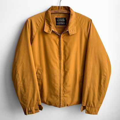 1970s Yellow Sherpa Harrington Work Jacket