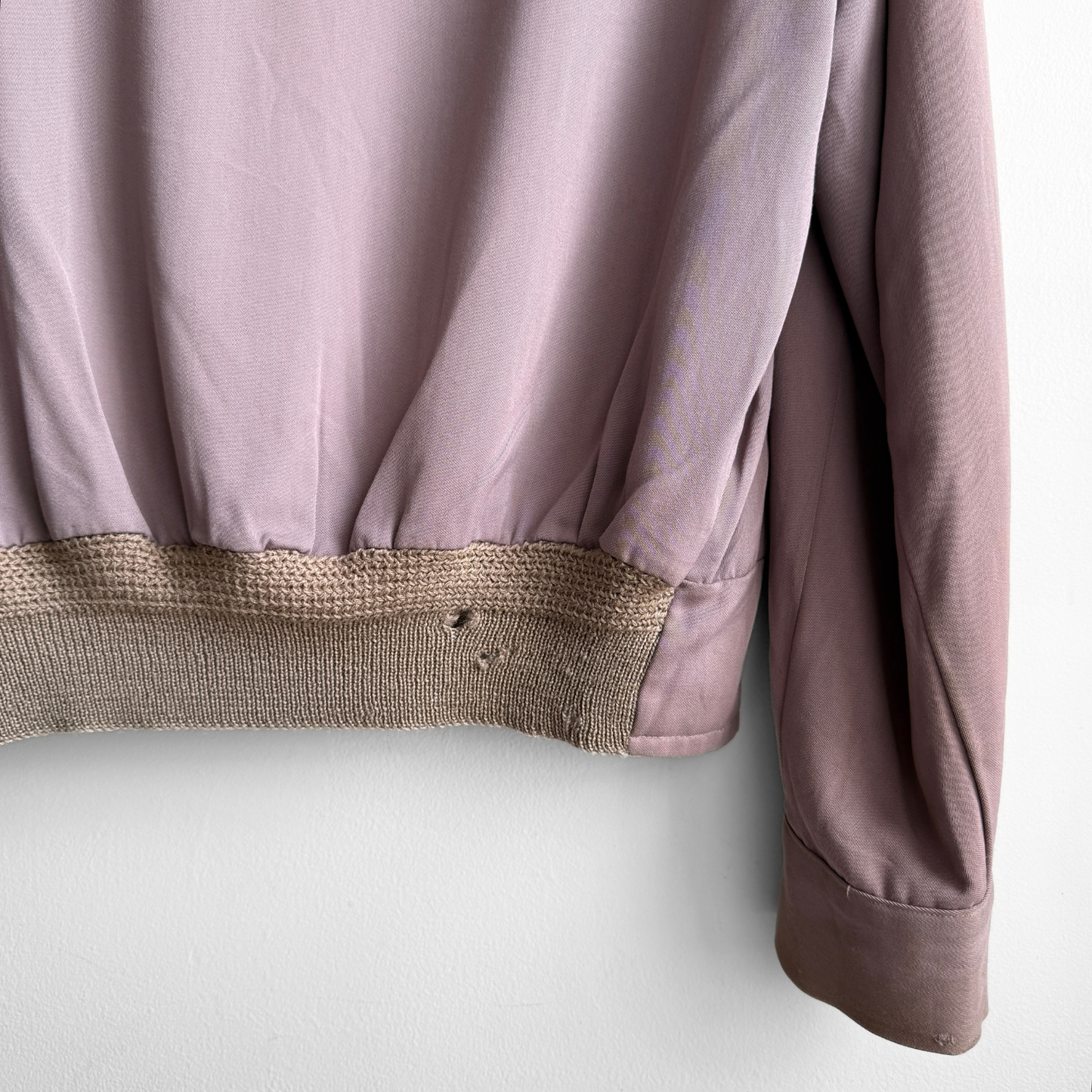 1950s Light Purple & Yellow Gabardine Jacket