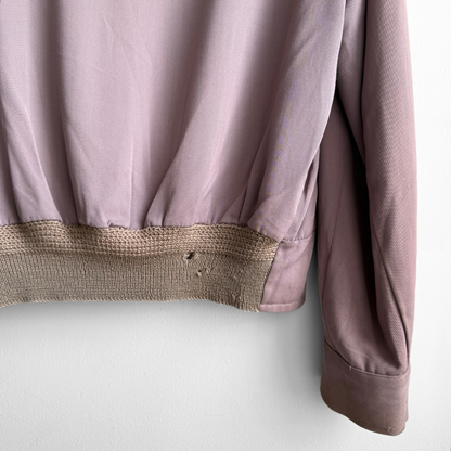 1950s Light Purple & Yellow Gabardine Jacket