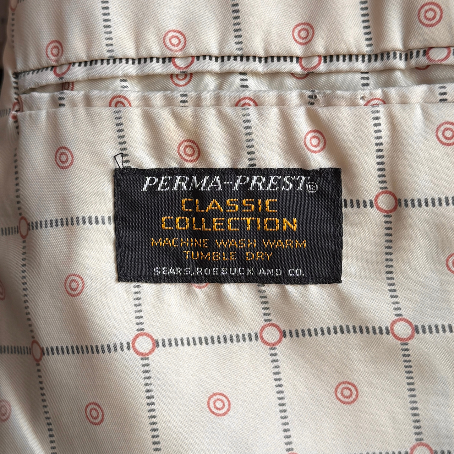 1960s Dark Brown Perma-Prest Blazer Jacket