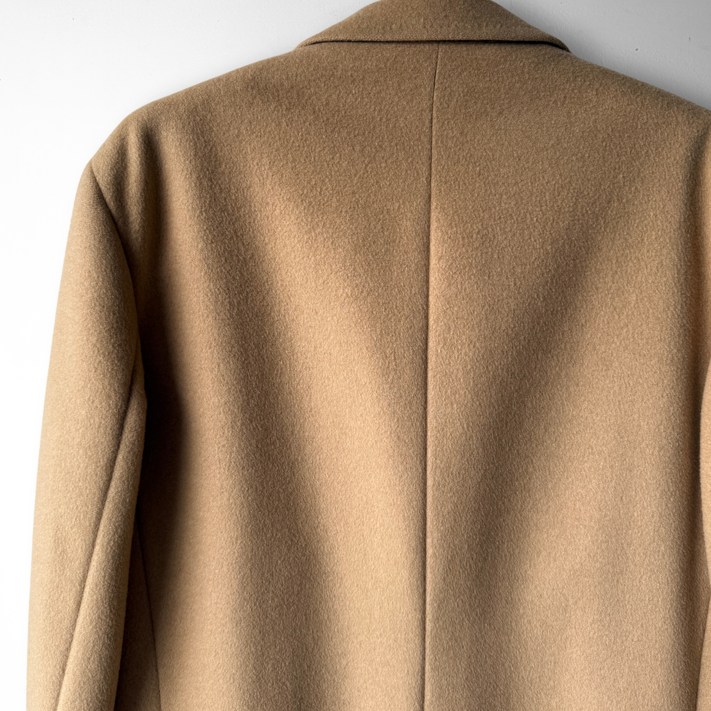 1960s Light Brown Wool Overcoat
