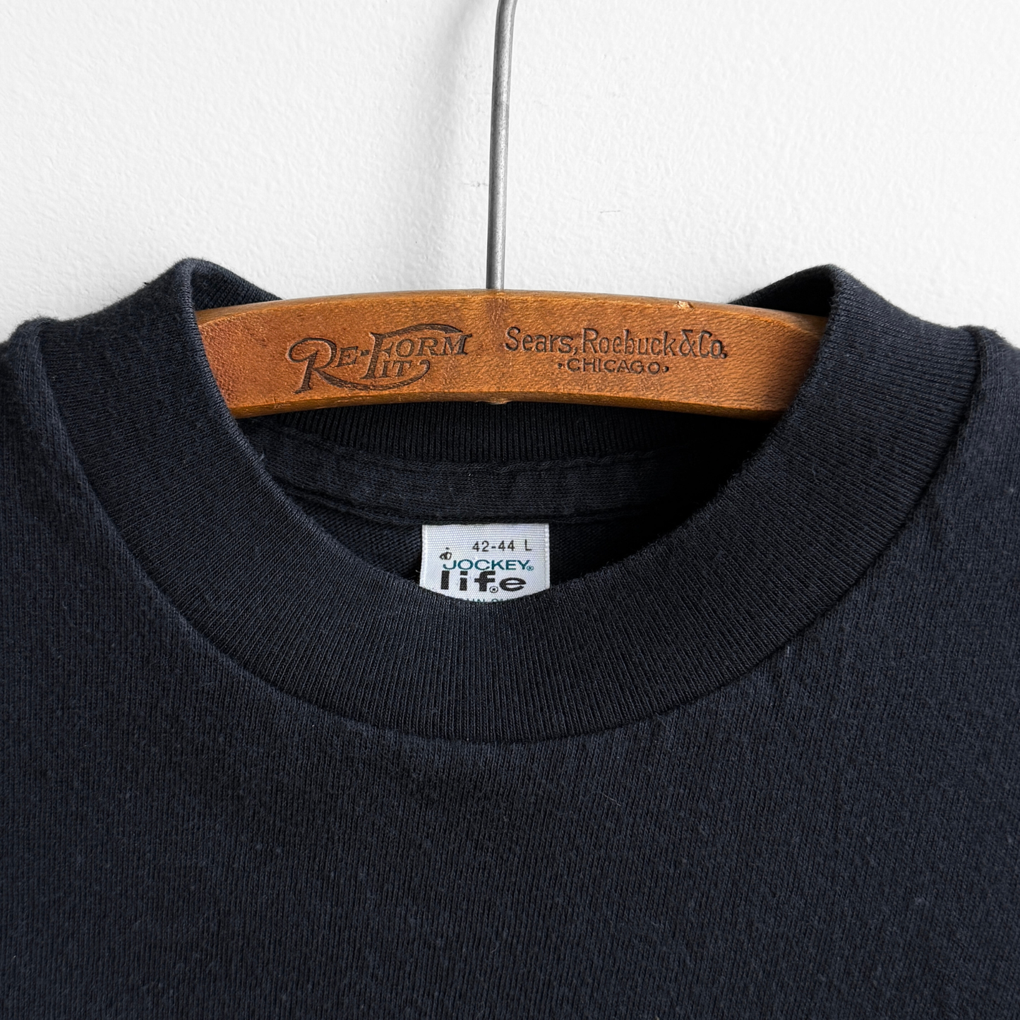 1970s Faded Black Undershirt Tee
