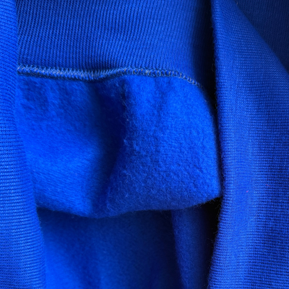 1960s Royal Blue Short Sleeve Sweatshirt