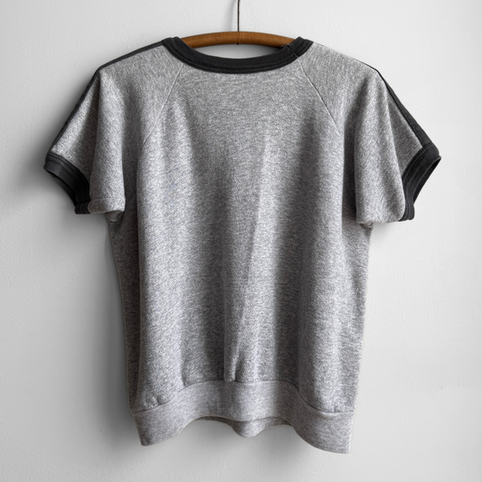 1970s Slave Political Protest Short Sleeve Sweatshirt