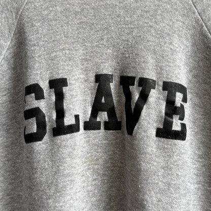 1970s Slave Political Protest Short Sleeve Sweatshirt