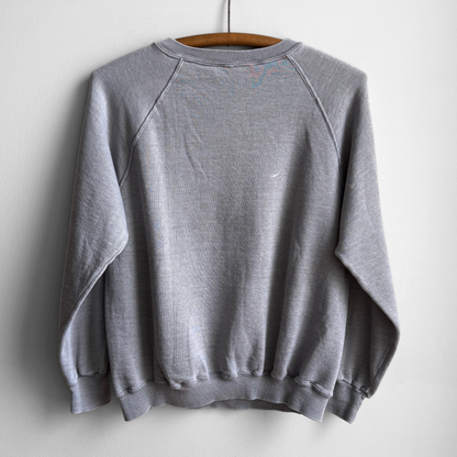 1970s Playboy Grey Raglan Sweatshirt
