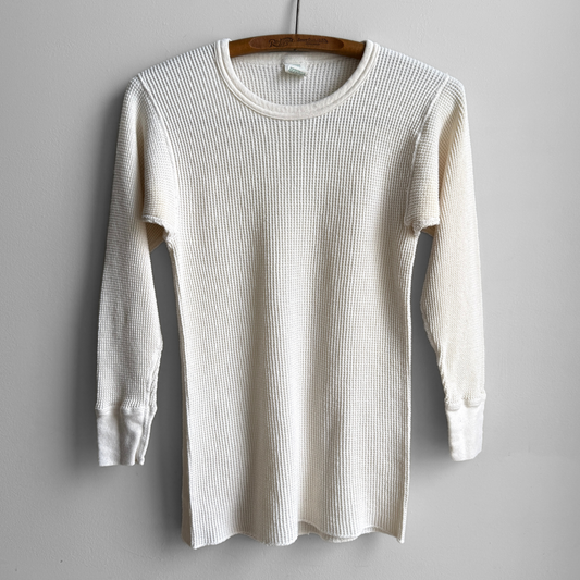 1990s Waffle Knit Thermal Long Sleeve