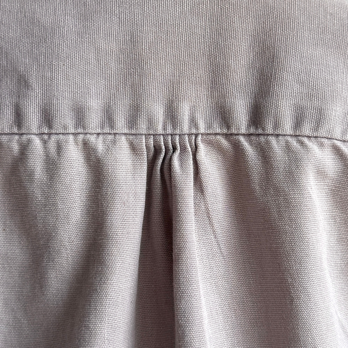 1950s Hercules Grey Loop Collar Work Shirt