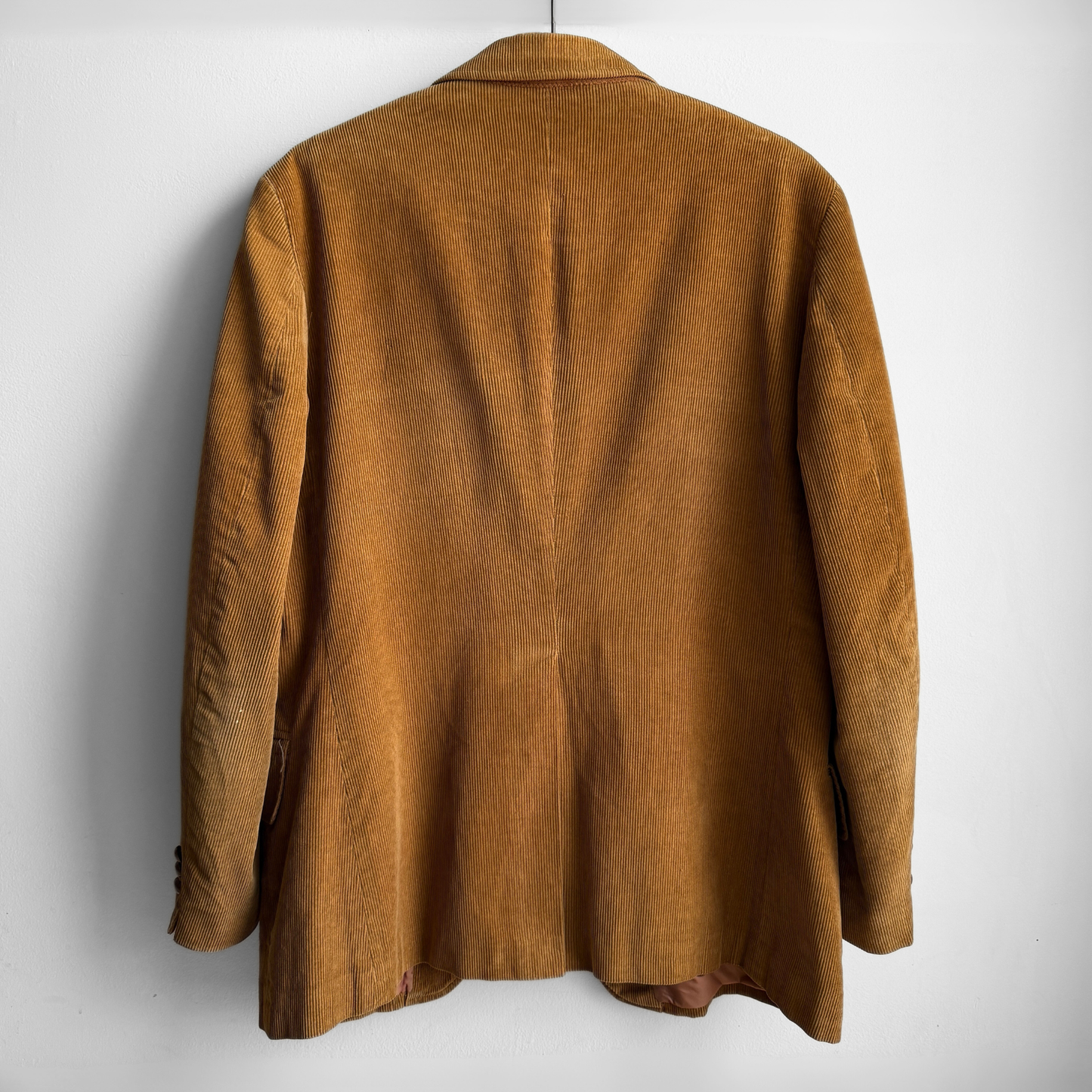 1960s Wheat Brown Corduroy Blazer Jacket