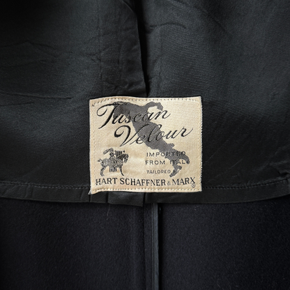 1960s Navy Blue Wool Overcoat