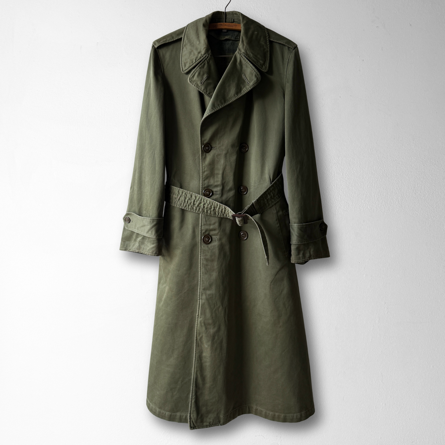 1950s U.S. Army OG 107 Heavy Field Overcoat