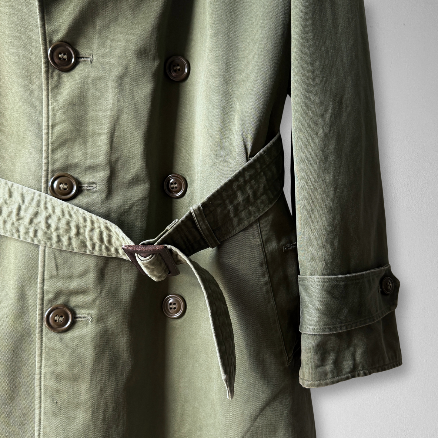 1950s U.S. Army OG 107 Heavy Field Overcoat