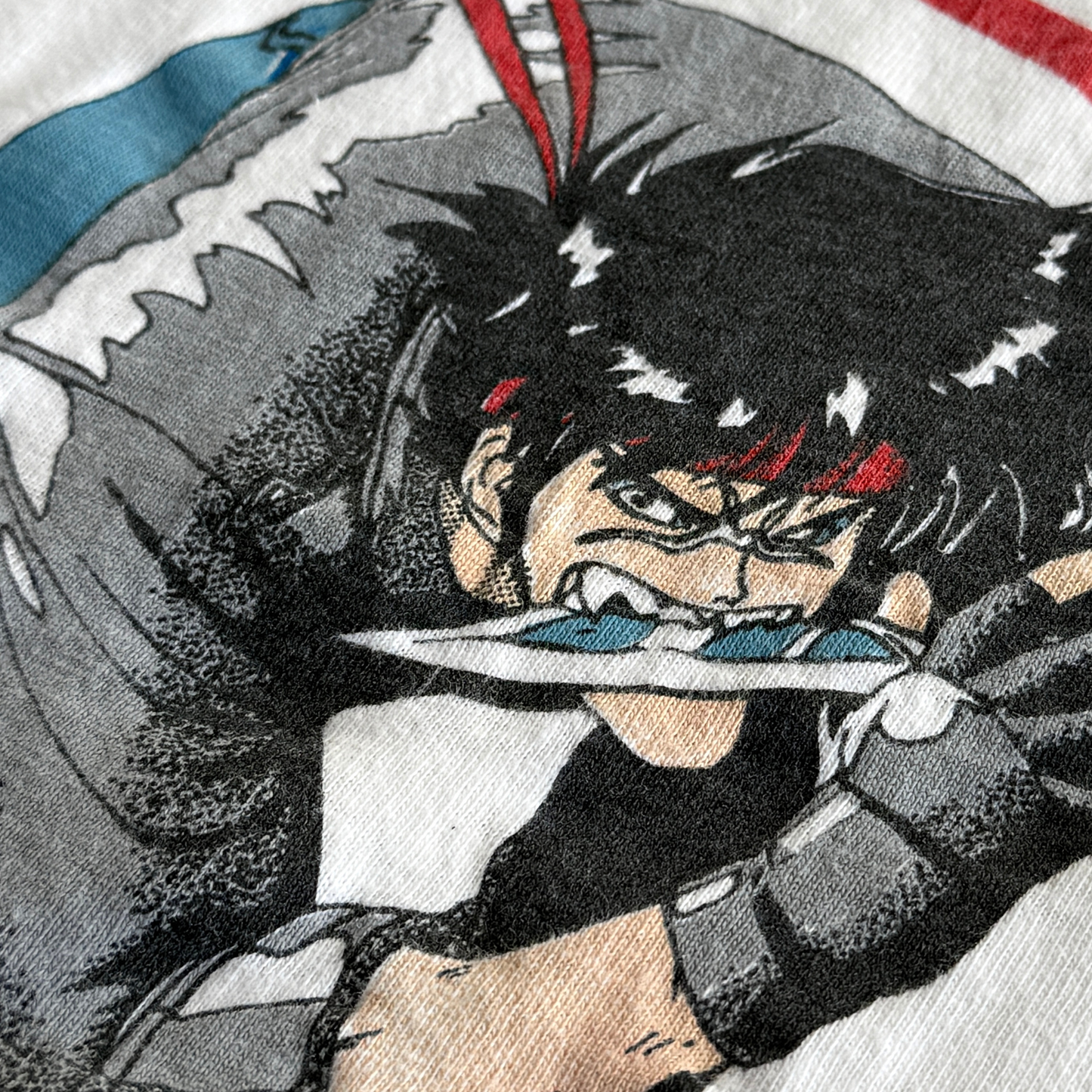 1989 Riding Bean Anime Manga Tee