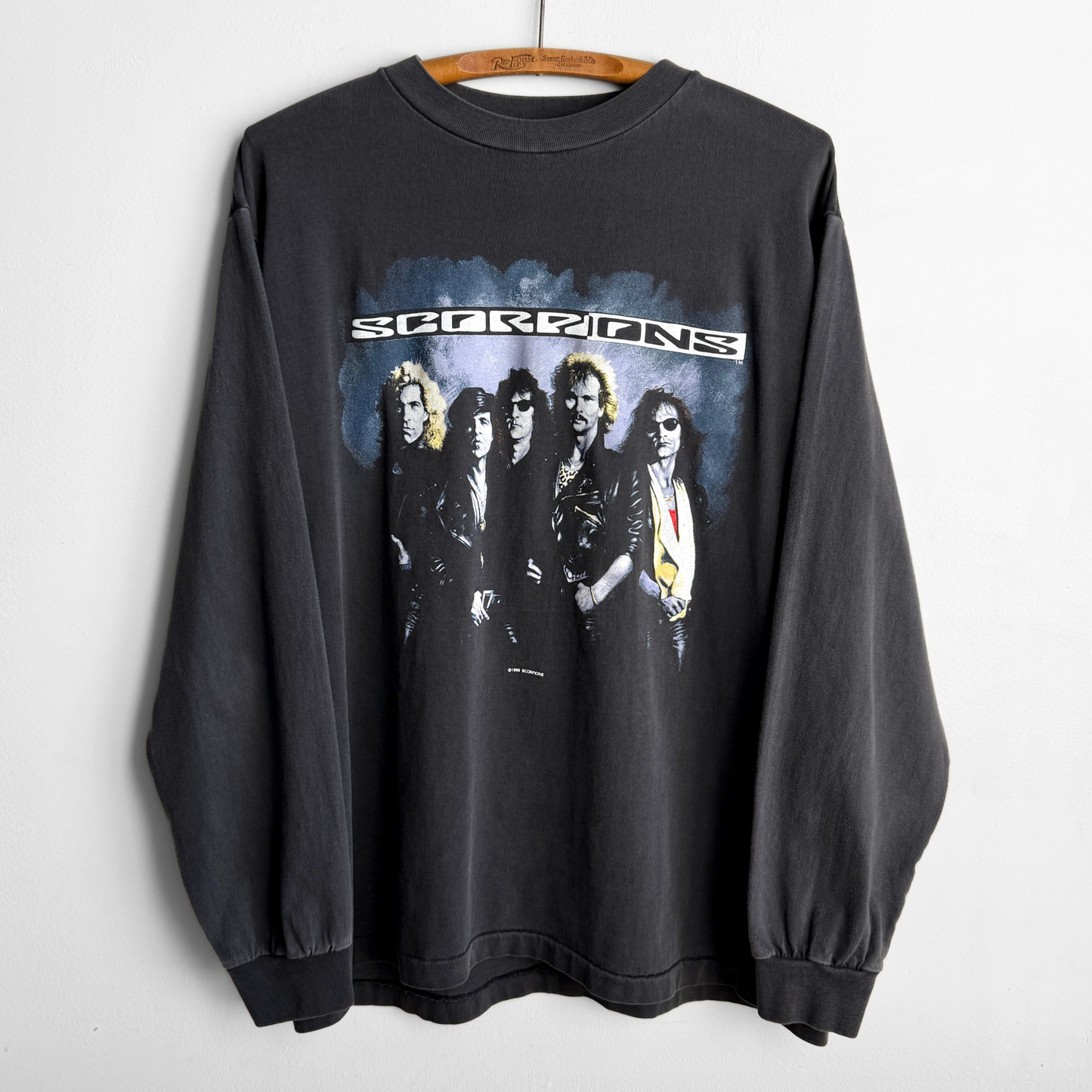 1991 Scorpions Crazy World Tour Long Sleeve Tee