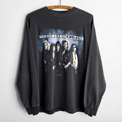 1991 Scorpions Crazy World Tour Long Sleeve Tee