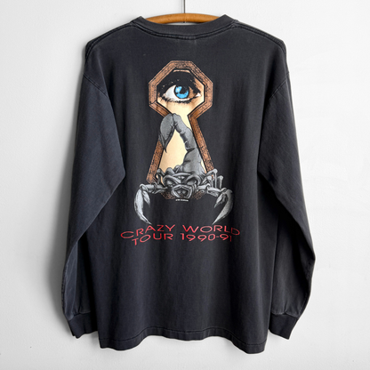 1991 Scorpions Crazy World Tour Long Sleeve Tee