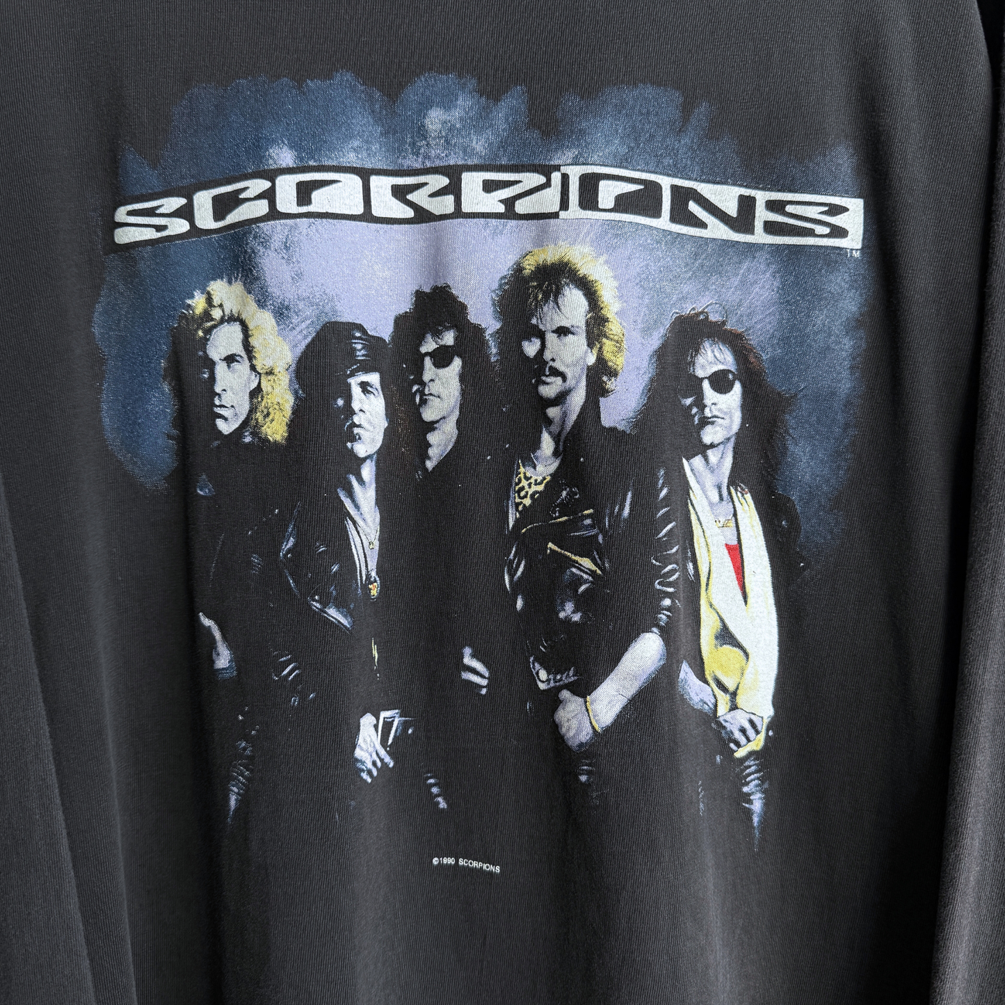 1991 Scorpions Crazy World Tour Long Sleeve Tee