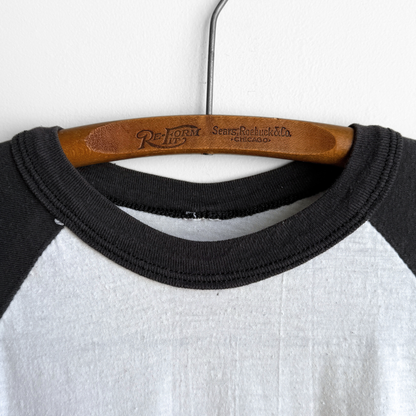 1988 Aerosmith Permanent Vacation Raglan Tour Tee