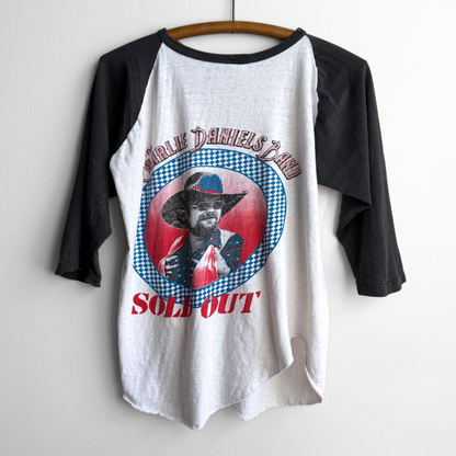 1974 The Charlie Daniels Band Raglan Tour Tee