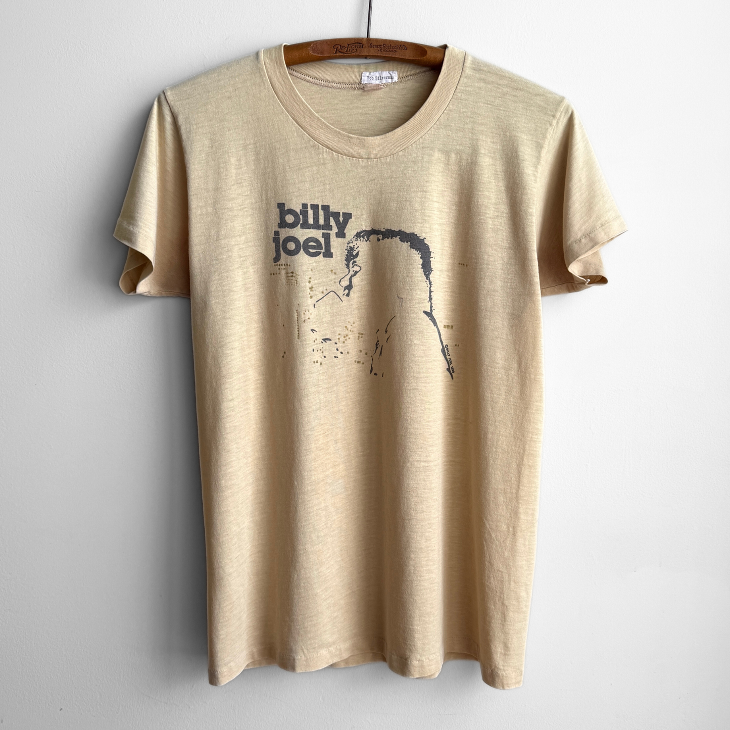 1979 Billy Joel 52nd Street Tour Tee