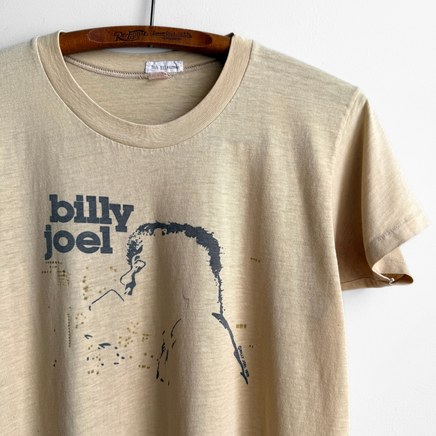 1979 Billy Joel 52nd Street Tour Tee