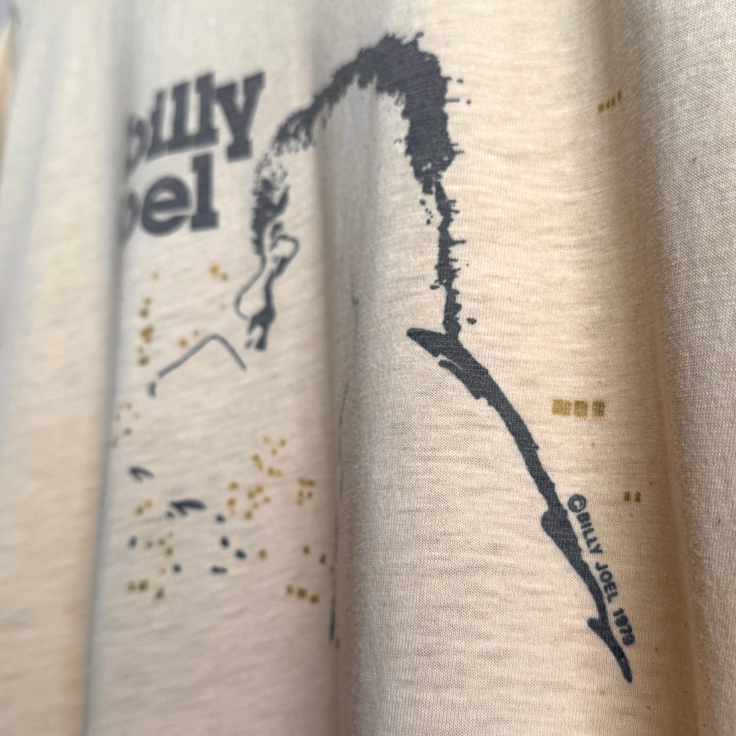 1979 Billy Joel 52nd Street Tour Tee