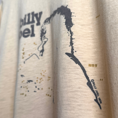 1979 Billy Joel 52nd Street Tour Tee