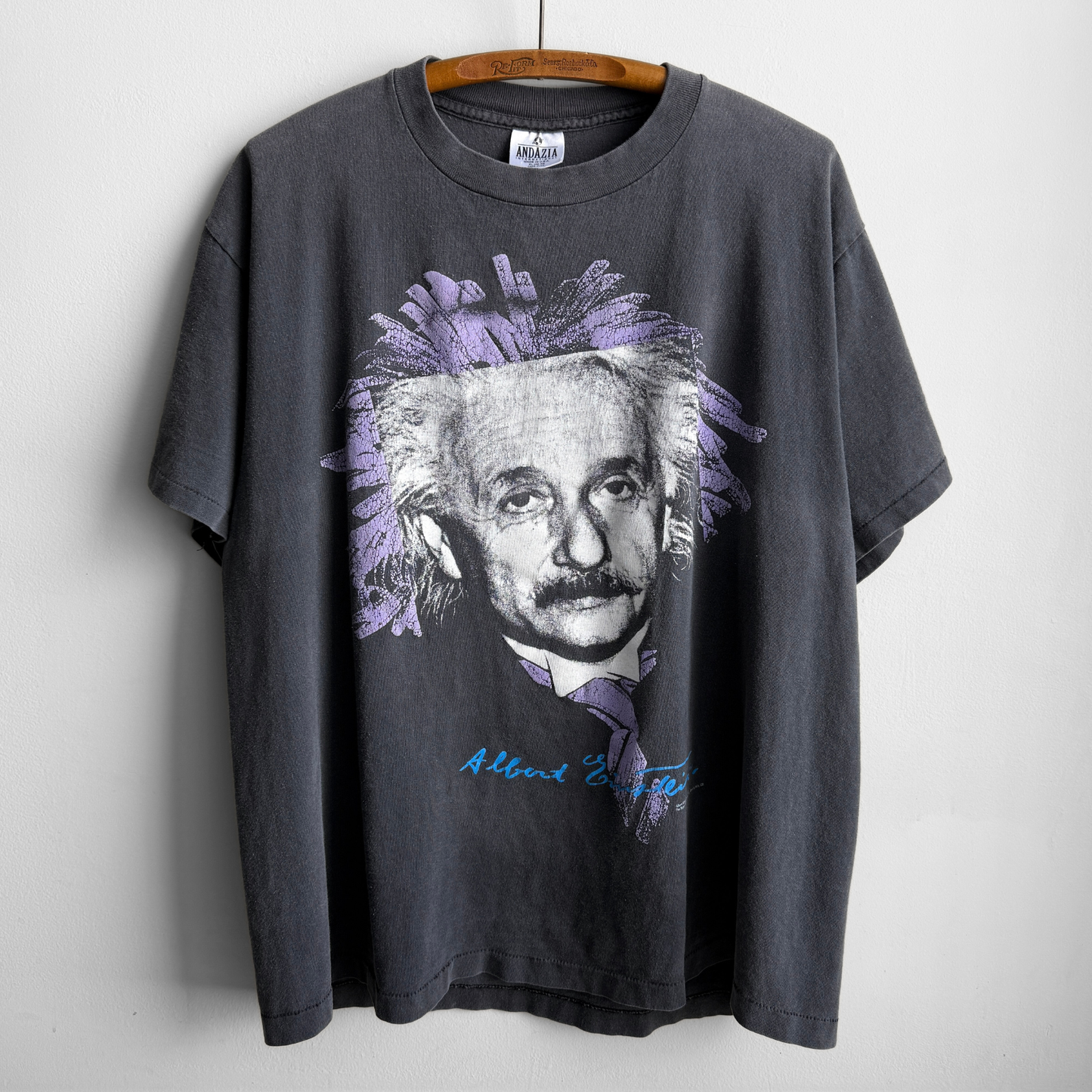 1990s Albert Einstein E=MC Squared Tee