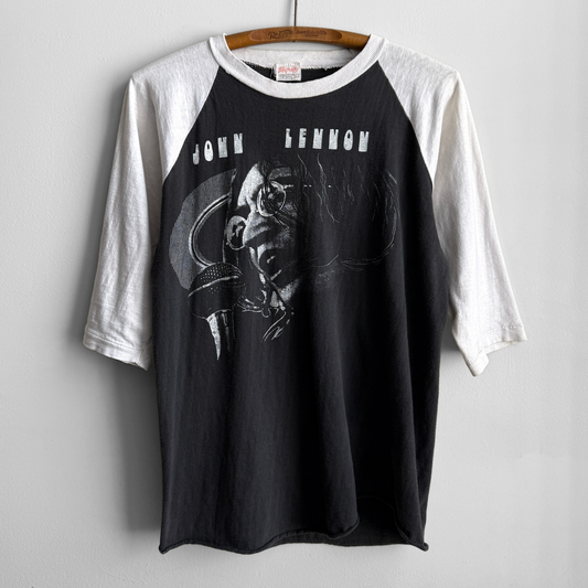 1980s John Lennon Memorial Raglan Tee