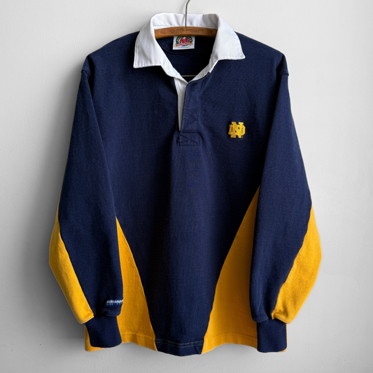 1990s Notre Dame Rugby Polo Shirt
