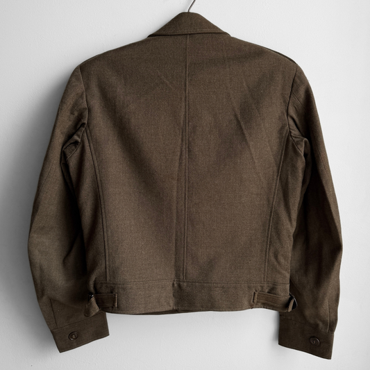 1940s U.S. Army IKE OD Wool Field Jacket