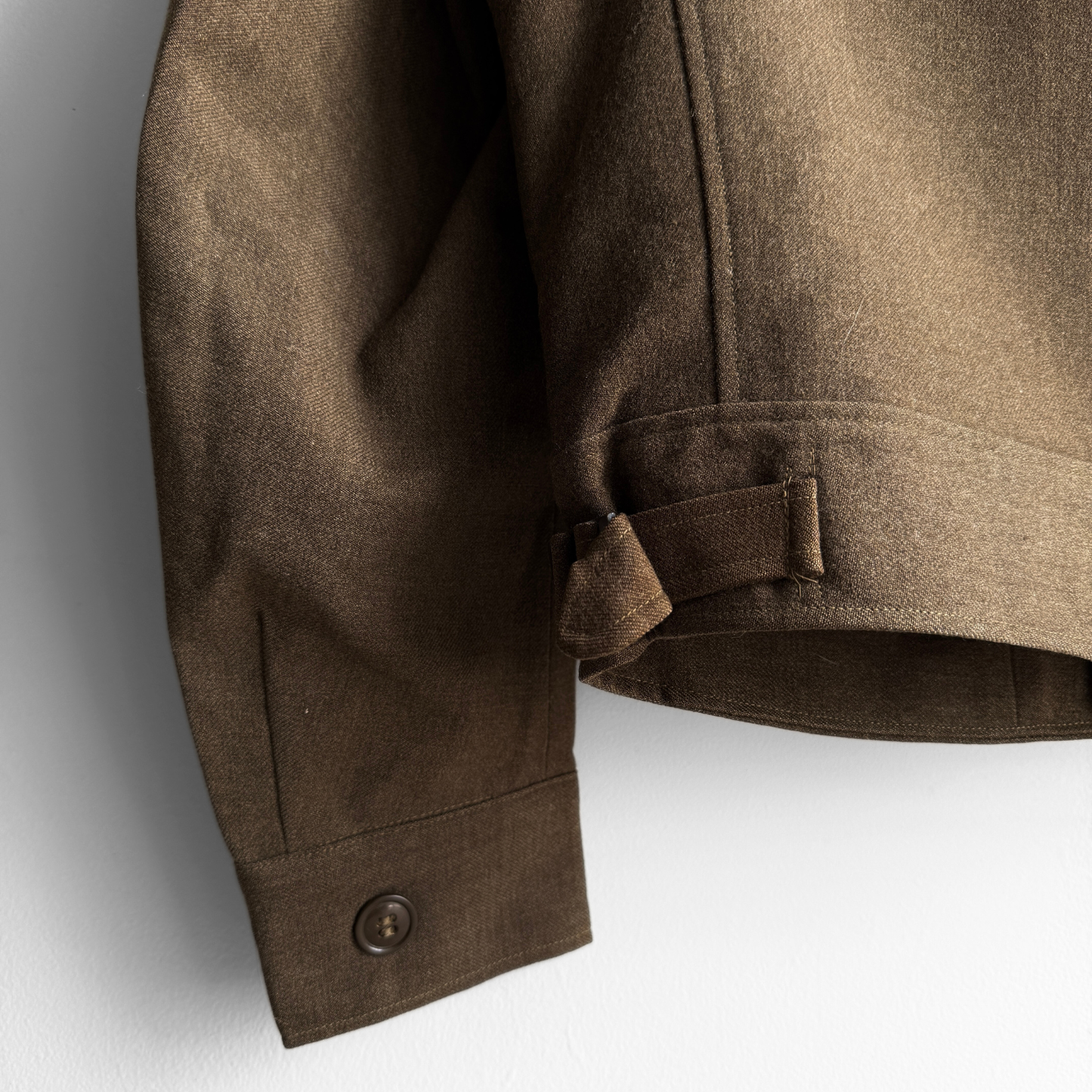 1940s U.S. Army IKE OD Wool Field Jacket