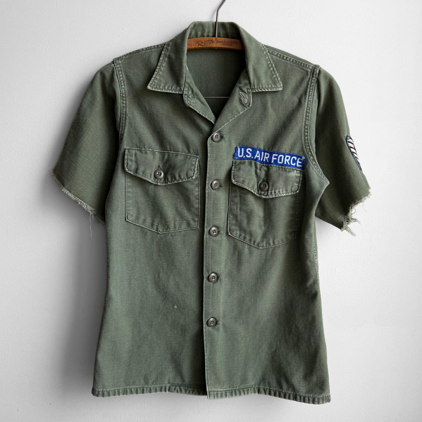1960s U.S. Army OG 107 Type III Shirt