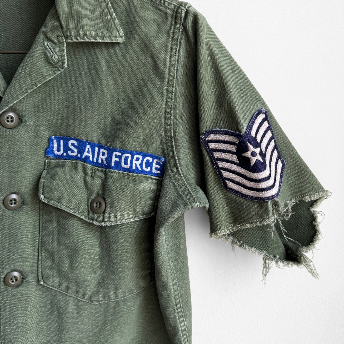 1960s U.S. Army OG 107 Type III Shirt